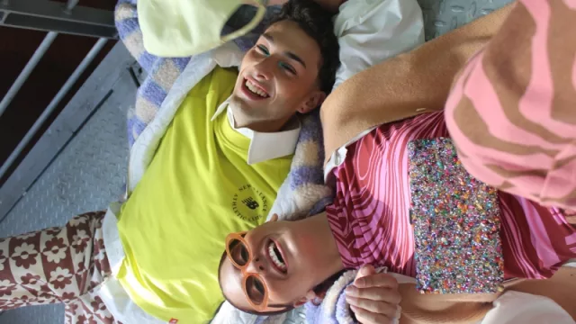 Fiorella Garbera y Lucia Puñales.