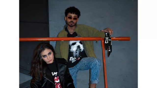 Guillermina Bauzan y Florentina Preira.