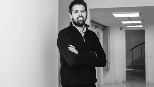 Cristhian Escoto, supervisor de Finanzas y Tesorería