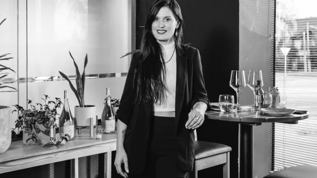 Karen González, encargada del día.