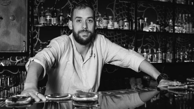 Gonzalo Zevalla, bar manager.