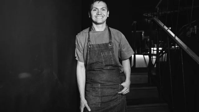 Juan Sánchez, sushi man.