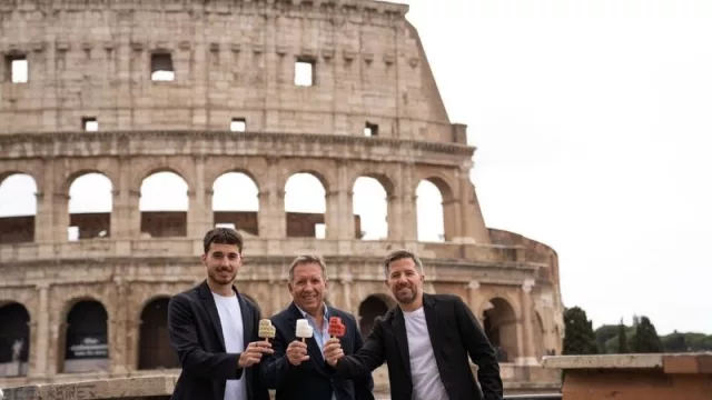 Lucciano’s hace lo que otros no se animan: montó su primera heladería en Roma 