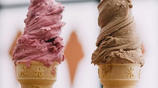 ¿Helado de dulce de leche o menta? (si es granizado mejor)