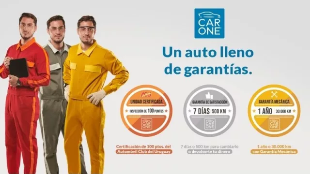 Con la seguridad de un amigo… y sino te devolvemos la plata (Car One llena sus autos de garantías)