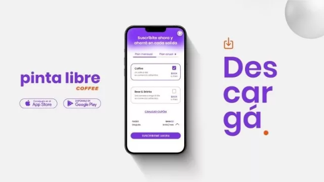 ¡Sale calentito! (el café de Pinta libre coffee)