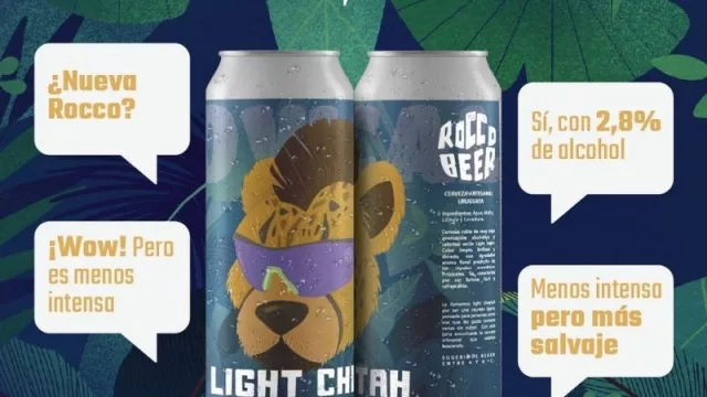 Rocco Beer lanza Light Cheetah, su sexta variedad artesanal versión light que ruge en la noche