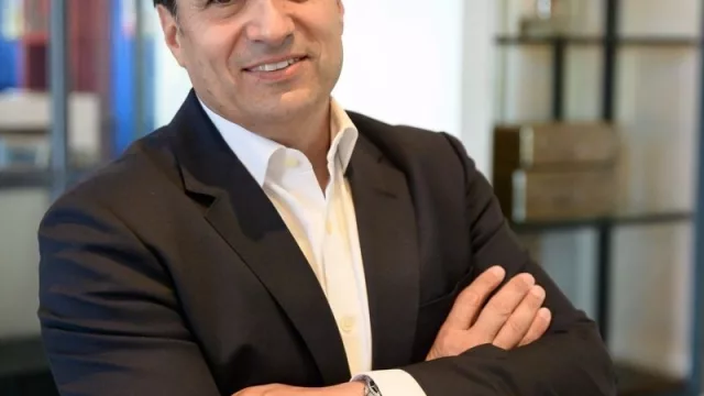 Con Mariano Paz, Gerente General de Softys