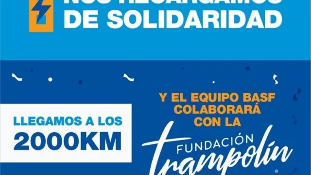 Pegando un salto de Trampolín (BASF generó una maratón solidaria para la fundación)