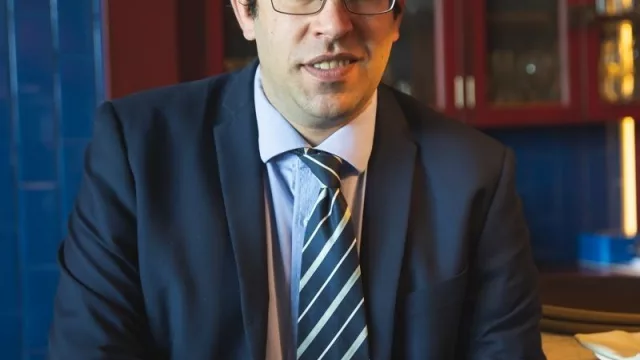 Con Martin Tanco Decano de la Facultad de Ingeniería de la Universidad de Montevideo