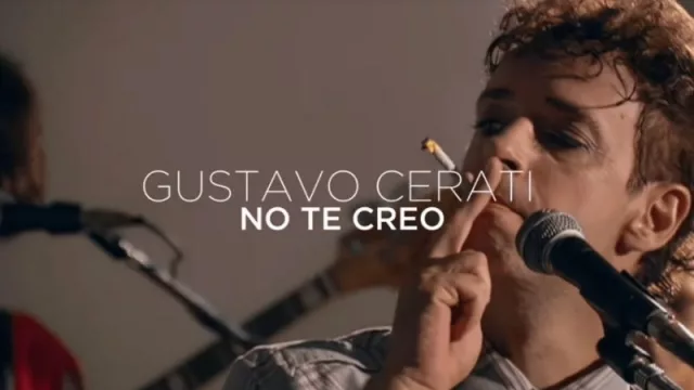 “No te creo” video inédito de Cerati