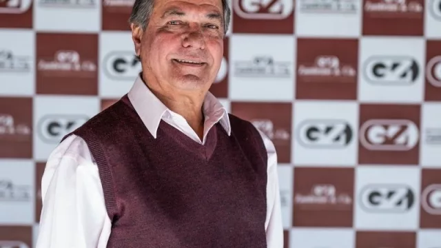 Con Gerardo Zambrano, presidente  de Zambrano & Cia