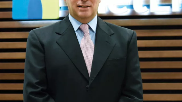 Con el gerente general de Metlife Uruguay, Guillermo Heyer 