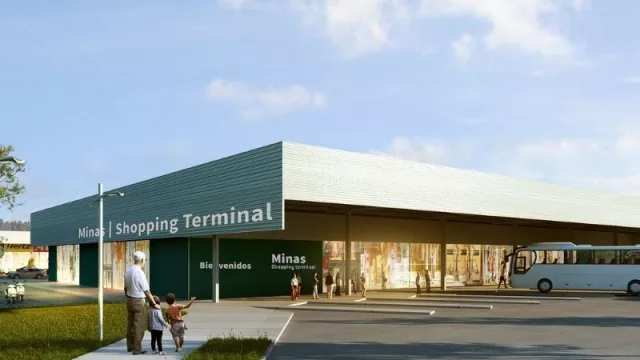 Comenzaron las obras del shopping terminal en Minas (un proyecto con más de US$ 12 millones de inversión)