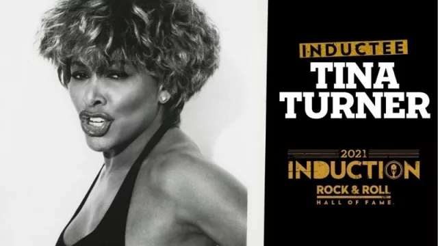Tina Turner en el Salón de la Fama del Rock & Roll