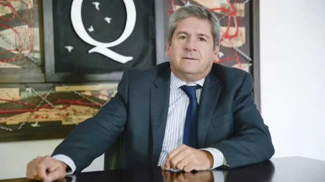 Con el director ejecutivo de Quatromanos Álvaro Amoretti