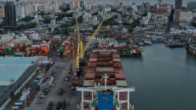 Hasta el último rolo (90.000 toneladas de pino cargados en UY viajan a China)