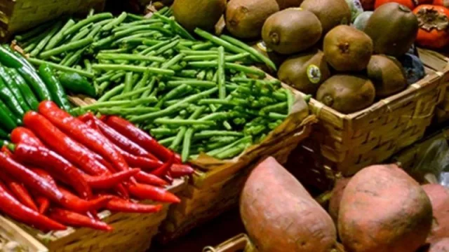 ¿De dónde vienen las frutas y verduras que comemos? (cuatro departamentos producen el 94%)