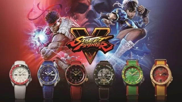 Seiko 5 Sports lanzó su edición limitada Street Fighter V