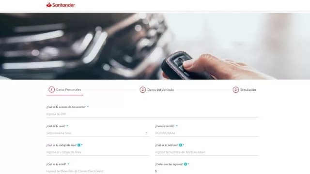 Mercado Libre y Santander se unen para que puedas comprarte un auto mucho más rápido (ya podés pedir tu crédito prendario online de hasta $3 M)