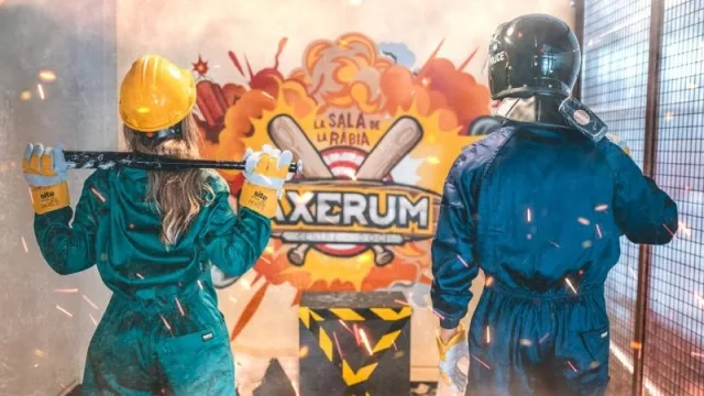¡Rompan todo! Llega a Barcelona la primera “Habitación de la Rabia” de España 