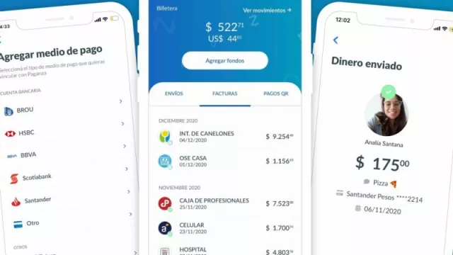 Paganza con nueva versión de su app (ahora se puede enviar dinero a cualquier contacto del teléfono celular y a comercios con código QR)