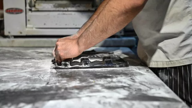 Almorzamos con Javier Bosio, Leonardo Betancurt, Jorge Bussinelli y Alfredo Bruce