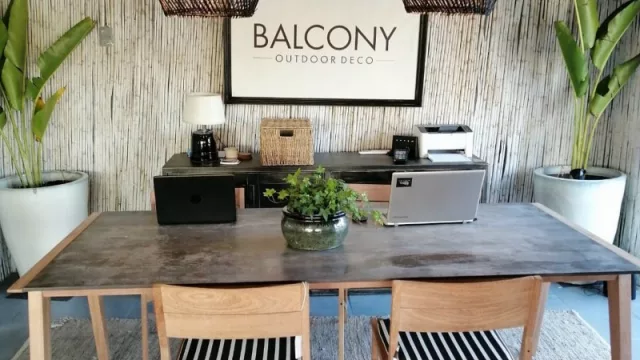 Con Stefania Vejo directora de la empresa de decoración Balcony