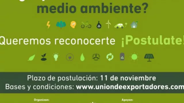 Si exportás verde y ecológico, la UEU te premia (podés postularte hasta el 11 de noviembre)