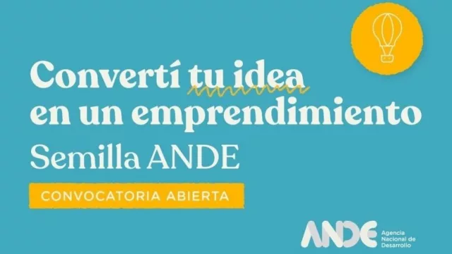 Para potenciar el espíritu emprendedor (Semilla ANDE 2020-C2)