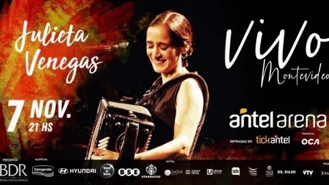 Vuelven los shows internacionales a UY (Julieta Venegas en el Antel Arena)