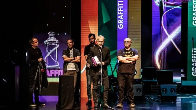 Buitres gran ganador de los Premios Graffiti a la Música Nacional “en vivo”