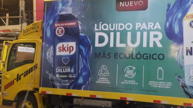 Unilever y Grupo Mirtrans incorporan vehículo eléctrico al sistema de distribución