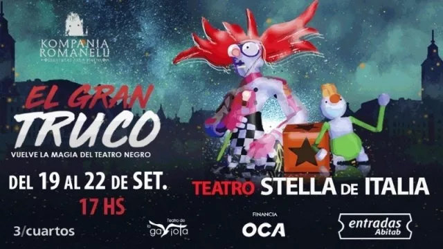 Teatro negro en vacaciones de septiembre