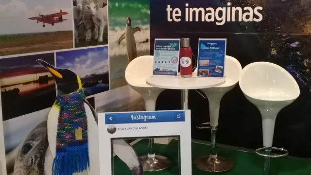 El pabellón británico en la exposición rural del Prado es centro de conflicto con Argentina por las Falkland