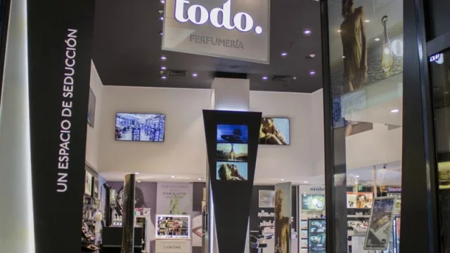 Perfumerías Todo también online (hoy abre la primera página web local de marcas internacionales)