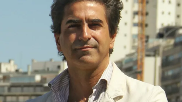 Con el socio fundador de la inmobiliaria Planorbe, Sancho Pardo Santayana