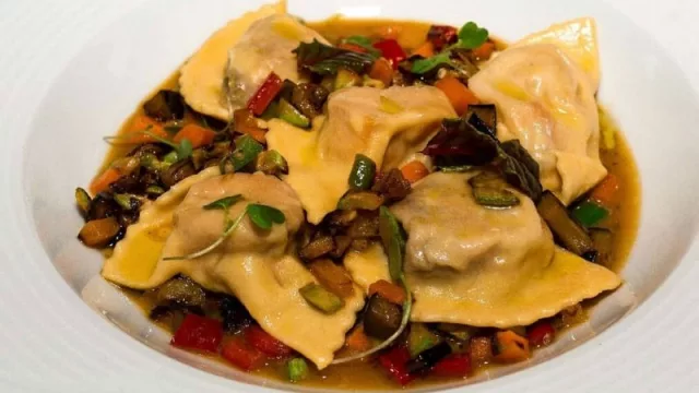 Almorzamos con Leonardo Perez, Pablo Vittori, Juan Piazze y Fabián Cairele