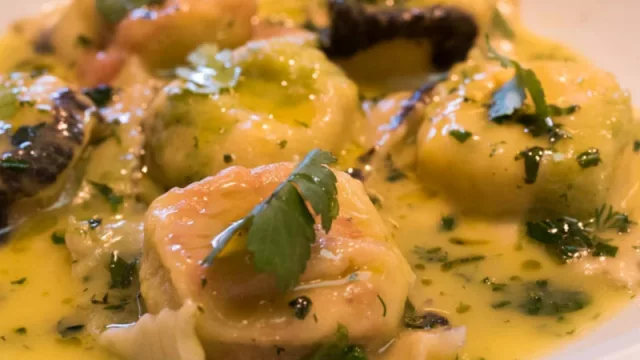 Almorzamos con Gabriel Fia, Gastón Scayola, Gustavo Rodríguez y Miguel García