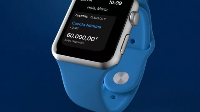 Tu dinero e inversiones en el reloj inteligente (BBVA Uruguay permite operaciones en Apple Watch)