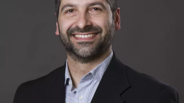 Con el director comercial de La Mallorquina, Marcelo Verdecchia