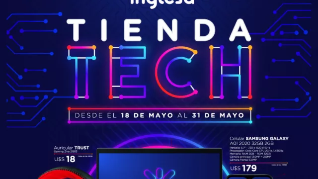 Tienda Inglesa y su especial de tecnología (hasta en 18 cuotas en US$)