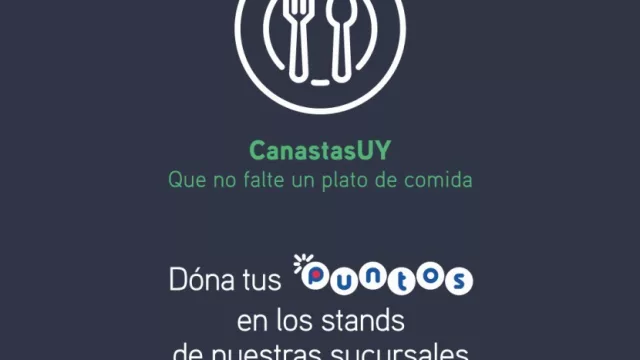 Tienda Inglesa hizo un acuerdo para que sus clientes puedan colaborar con CanastasUy