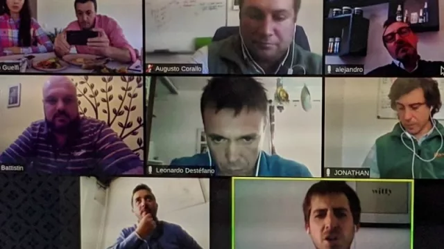 Otro almuerzo con ejecutivos de UY que nos contaron de todo