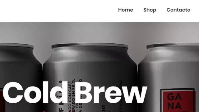 Café Ganache mete la mano en la lata (con su bebida estrella: Cold Brew)