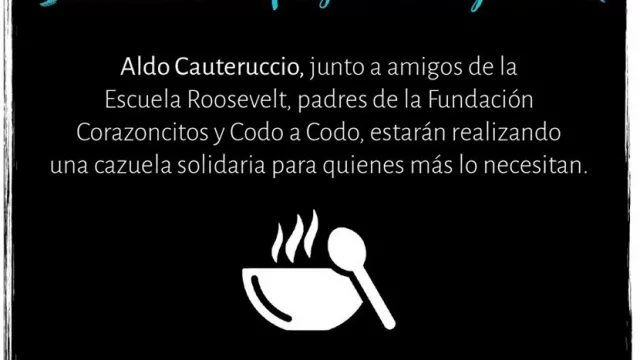 Fundación Corazoncitos busca juntar 5.000 cazuelas solidarias (¿te sumás?) 