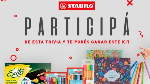 ¡Tenemos al ganador del kit para Colorear en casa by Stabilo!