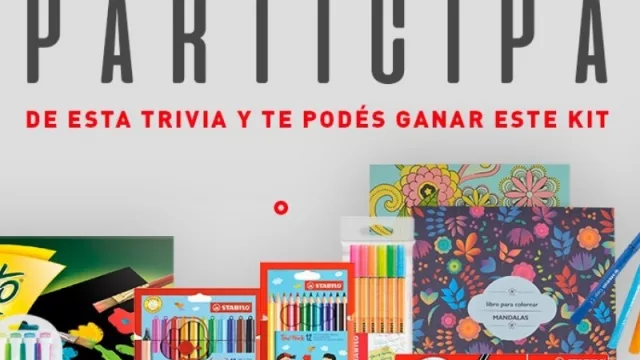 ¿Te gustaría ganarte un kit para Colorear en casa by Stabilo?