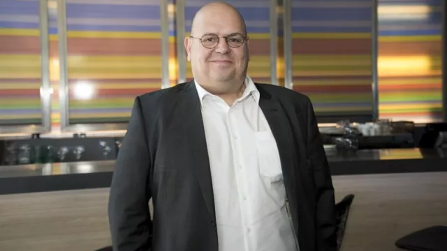 Con Mike Mies, de Basf