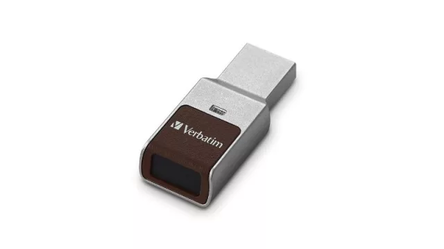 Por qué usar un pendrive con lector de huella digital